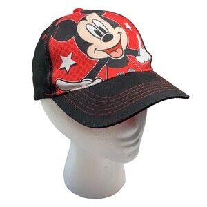 Disney Mickey Mouse Cap Side & Back 100% Cotton Front Panel 100 Polyester
